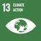 Logo for UN Sustainable Development Goals 13 - Climate action